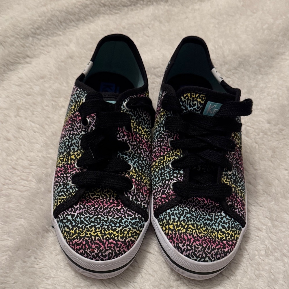 Keds Vibrant Multicolor Sneakers with Black Accents